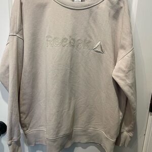 Reebok Light Tan Sweatshirt size large

0025